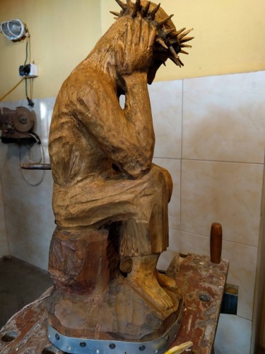 Figurka w po renowacji